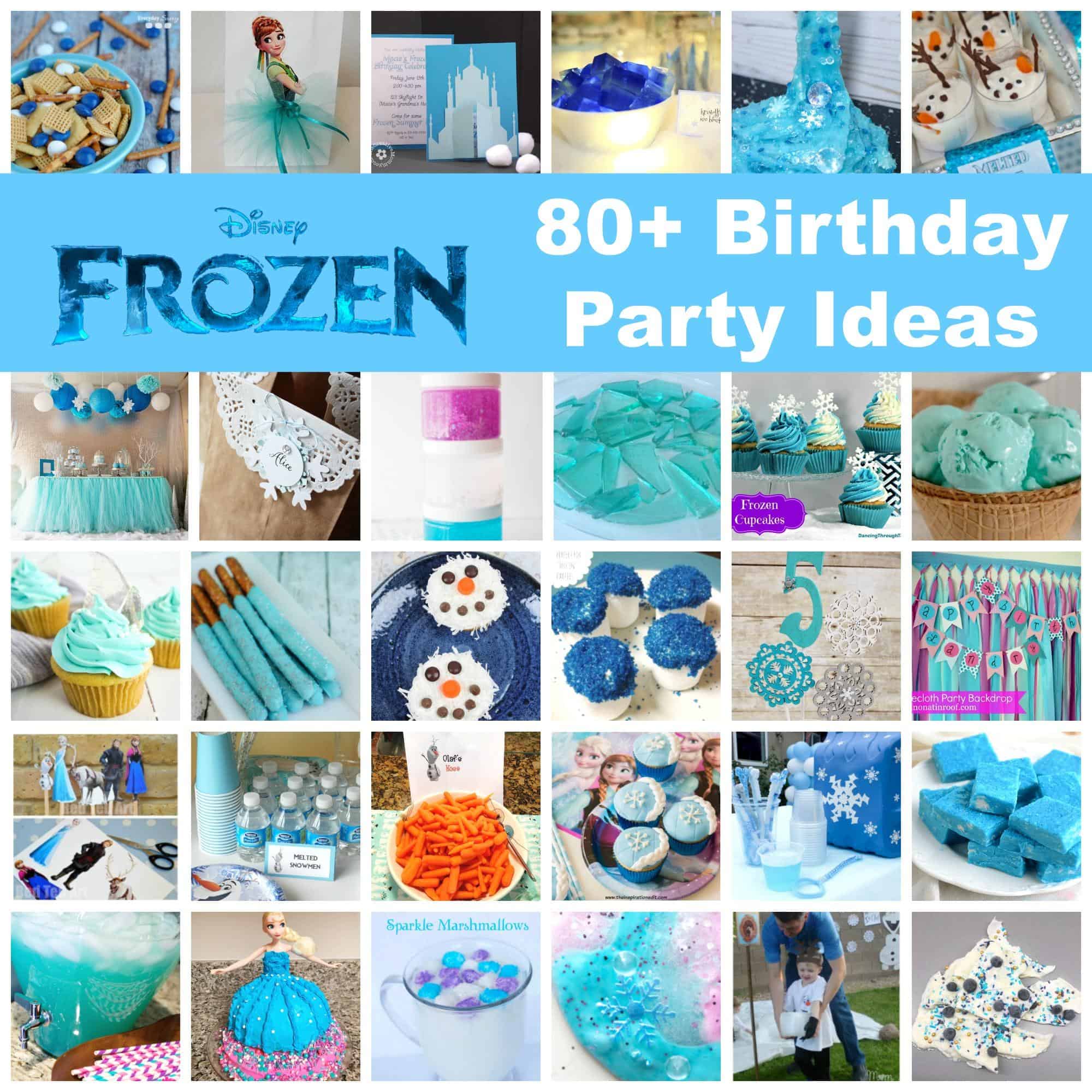 Frozen Birthday Party Activities