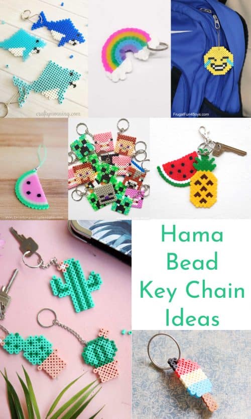 25+ DIY Keychain Ideas For Kids To Make - Emma Owl